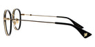 Gucci® GG0608OK GUC GG0608OK 001 49 - Black/Gold Eyeglasses