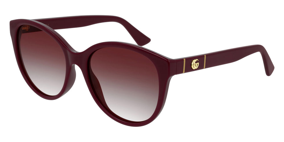 Gucci® GG0631S GUC GG0631S 003 56 - Burgundy Sunglasses