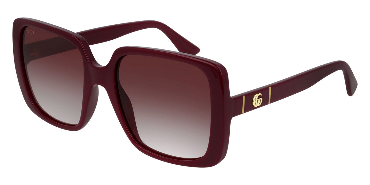 Gucci® GG0632S GUC GG0632S 003 56 - Burgundy Sunglasses