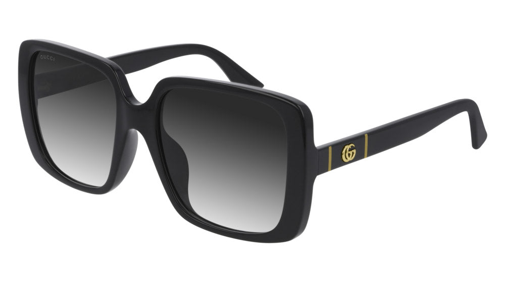 Gucci® GG0632SA GUC GG0632SA 001 56 - Black Sunglasses