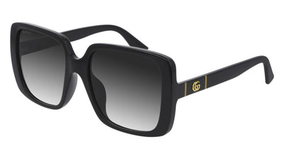 Gucci® GG0632SA GUC GG0632SA 001 56 - Black Sunglasses