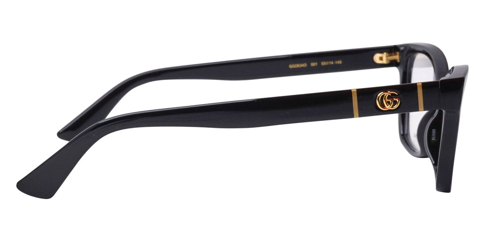 Gucci® GG0634O GUC GG0634O 001 55 - Black Eyeglasses