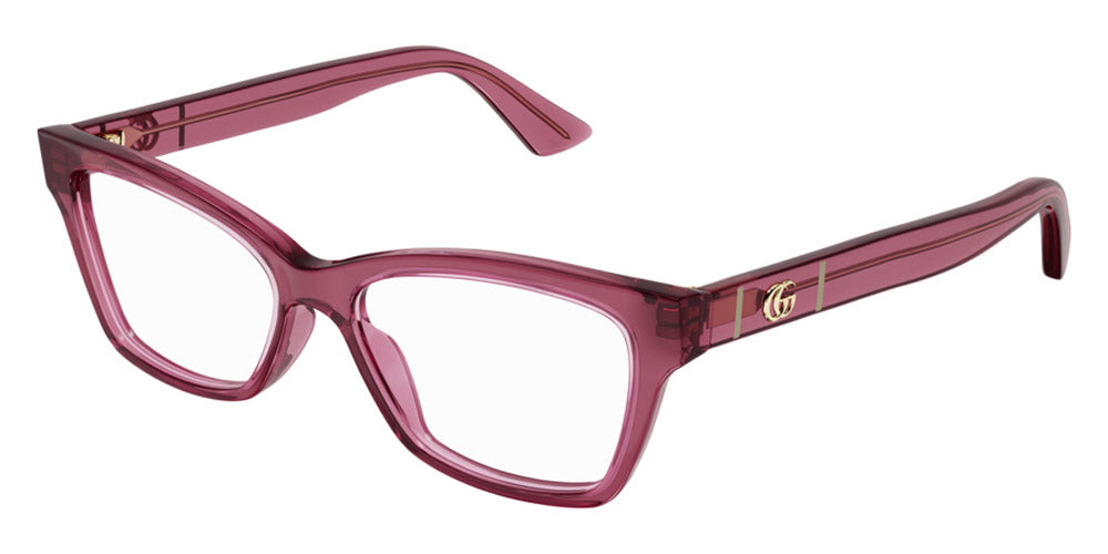 Gucci® GG0634O GUC GG0634O 010 55 - Burgundy Eyeglasses