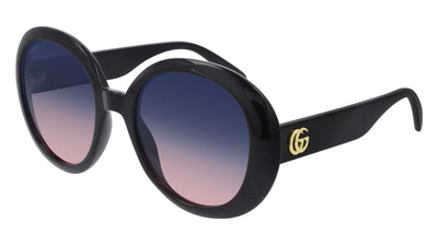 Gucci® GG0712S GUC GG0712S 002 55 - Black Sunglasses