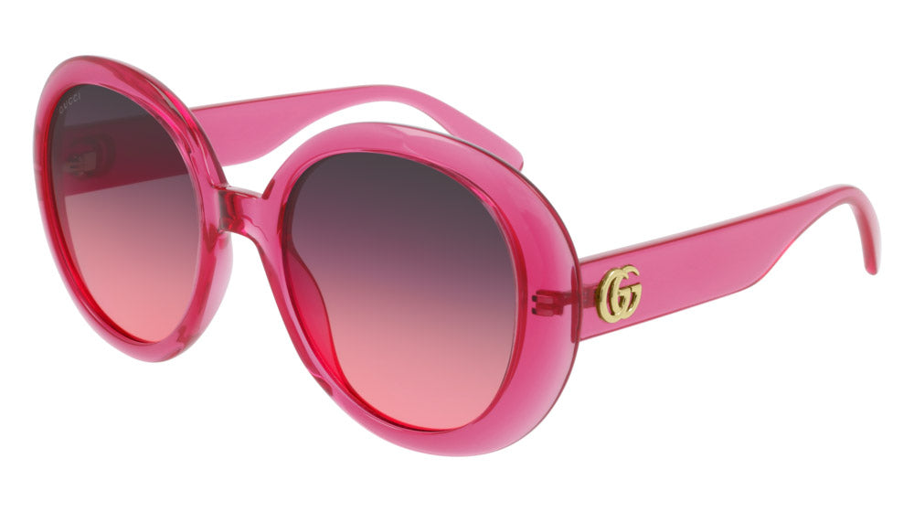 Gucci® GG0712S GUC GG0712S 004 55 - Pink Sunglasses