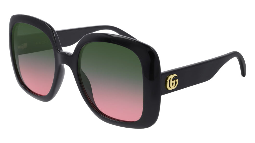 Gucci® GG0713S GUC GG0713S 002 55 - Black Sunglasses