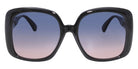 Gucci® GG0714SA GUC GG0714SA 002 56 - Black Sunglasses