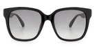 Gucci® GG0715SA GUC GG0715SA 001 53 - Black/Green Sunglasses
