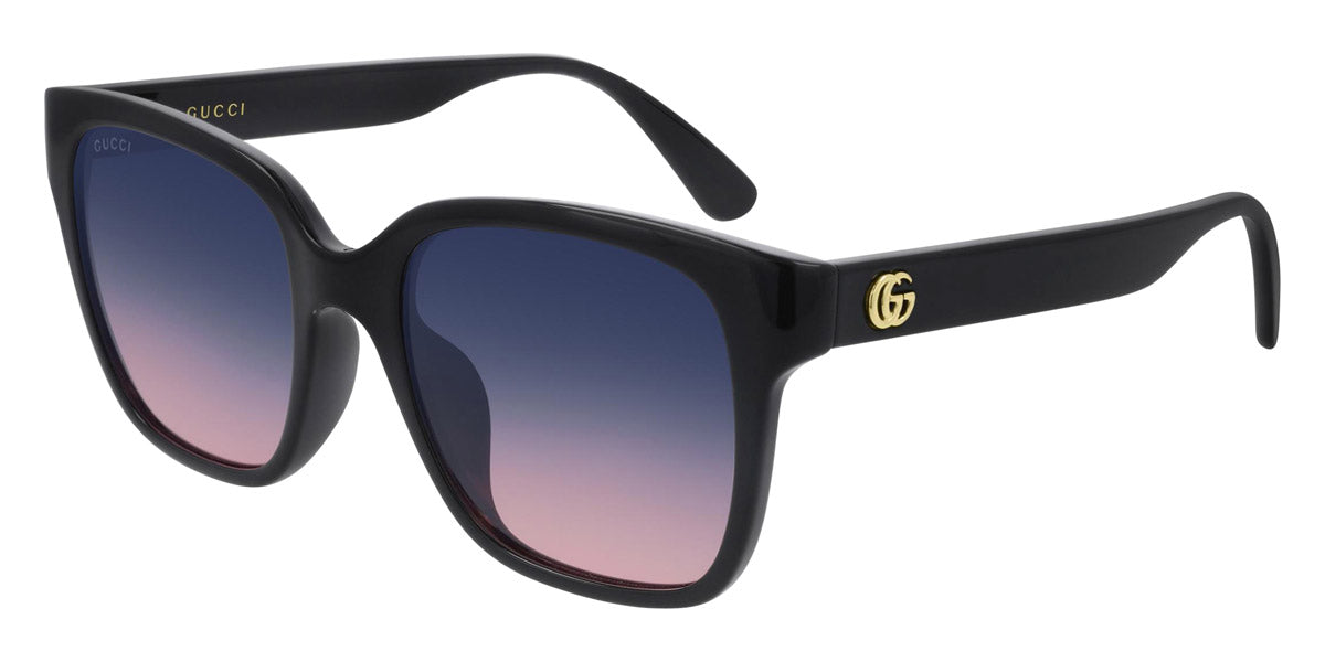 Gucci® GG0715SA GUC GG0715SA 002 53 - Black Sunglasses