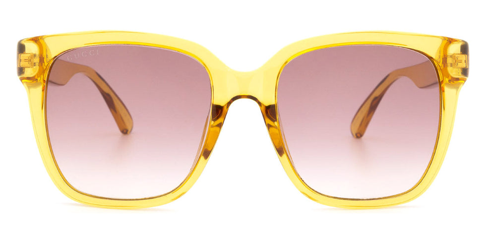 Gucci® GG0715SA GUC GG0715SA 003 53 - Yellow Sunglasses