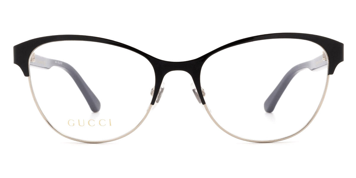 Gucci® GG0718O GUC GG0718O 001 49 - Black/Green Eyeglasses