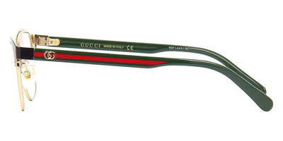 Gucci® GG0718O GUC GG0718O 001 49 - Black/Green Eyeglasses