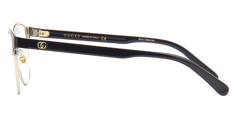 Gucci® GG0718O GUC GG0718O 005 53 - Black Eyeglasses