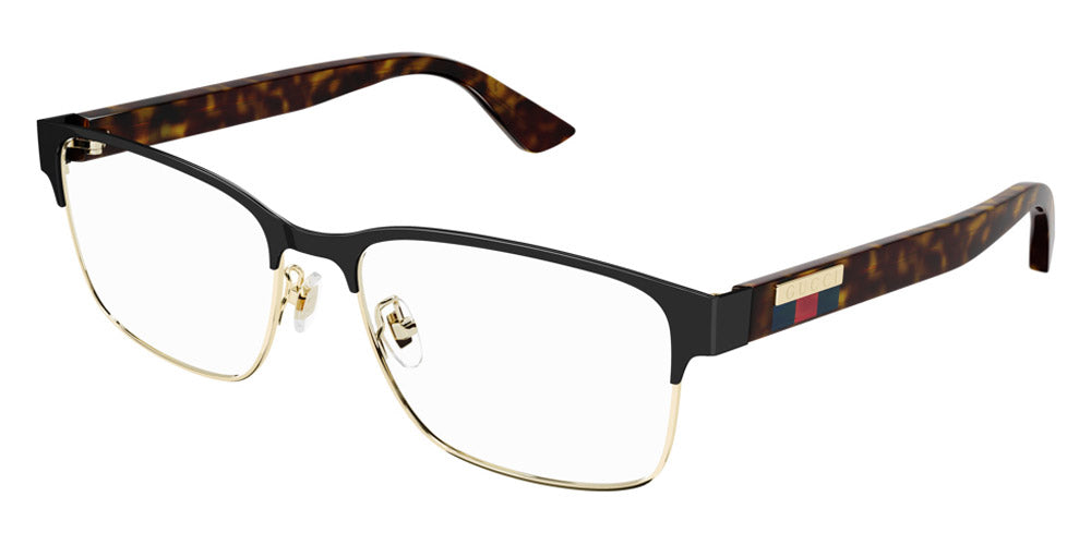 Gucci® GG0750O GUC GG0750O 006 60 - Havana Eyeglasses