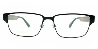 Gucci® GG0753O GUC GG0753O 002 58 - Black/Green Eyeglasses