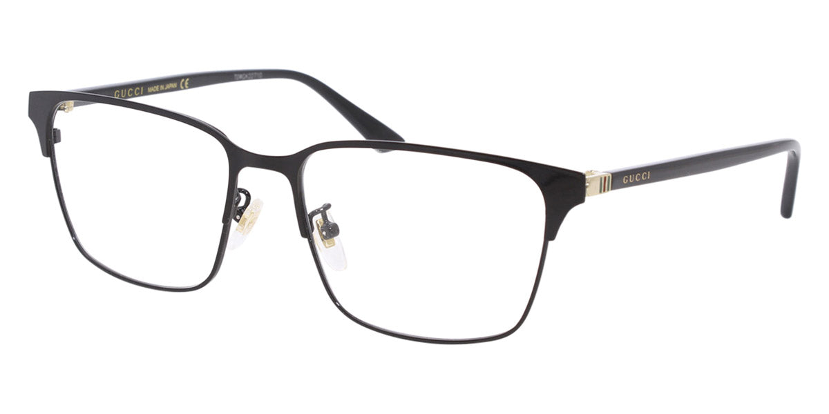 Gucci® GG0756OA GUC GG0756OA 001 56 - Black Eyeglasses