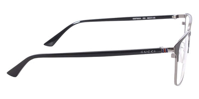 Gucci® GG0756OA GUC GG0756OA 003 56 - Gunmetal/Black Eyeglasses