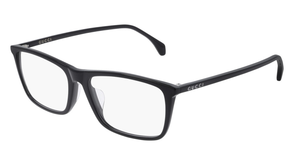 Gucci® GG0758OA GUC GG0758OA 001 56 - Black Eyeglasses