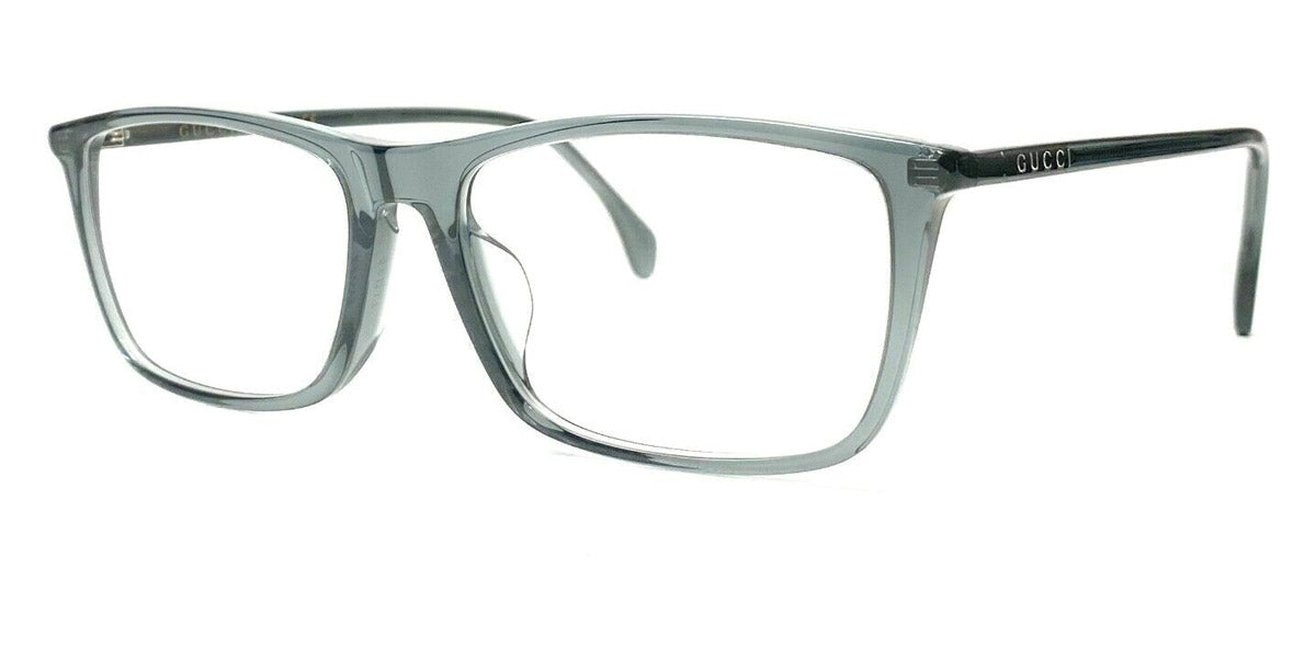 Gucci® GG0758OA GUC GG0758OA 003 56 - Gray Eyeglasses