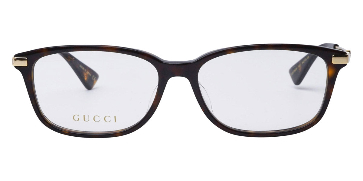 Gucci® GG0759OA GUC GG0759OA 002 54 - Havana/Gold Eyeglasses