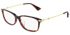 Gucci® GG0759OA GUC GG0759OA 003 54 - Gold Eyeglasses