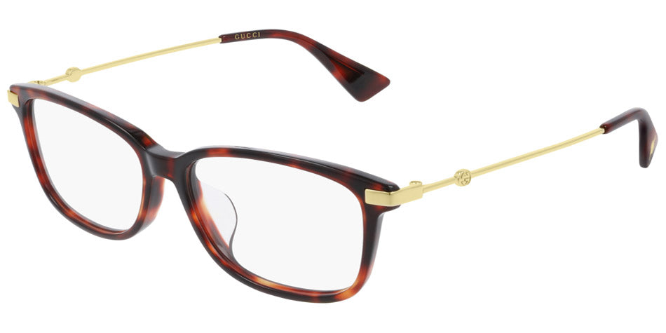 Gucci® GG0759OA GUC GG0759OA 003 54 - Gold Eyeglasses