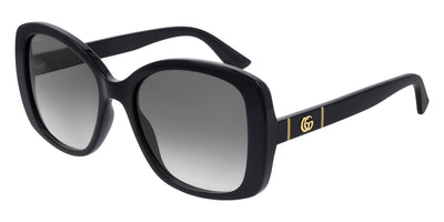 Gucci® GG0762S GUC GG0762S 001 56 - Black Sunglasses