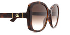 Gucci® GG0762S GUC GG0762S 002 56 - Havana Sunglasses