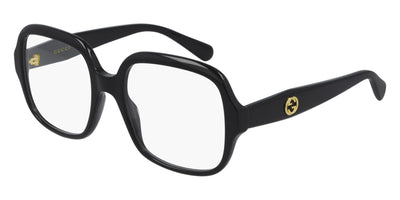 Gucci® GG0799O GUC GG0799O 001 53 - Black Eyeglasses