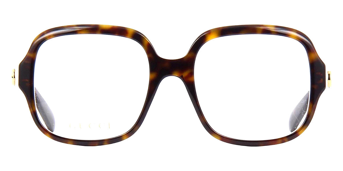 Gucci® GG0799O GUC GG0799O 002 53 - Havana Eyeglasses