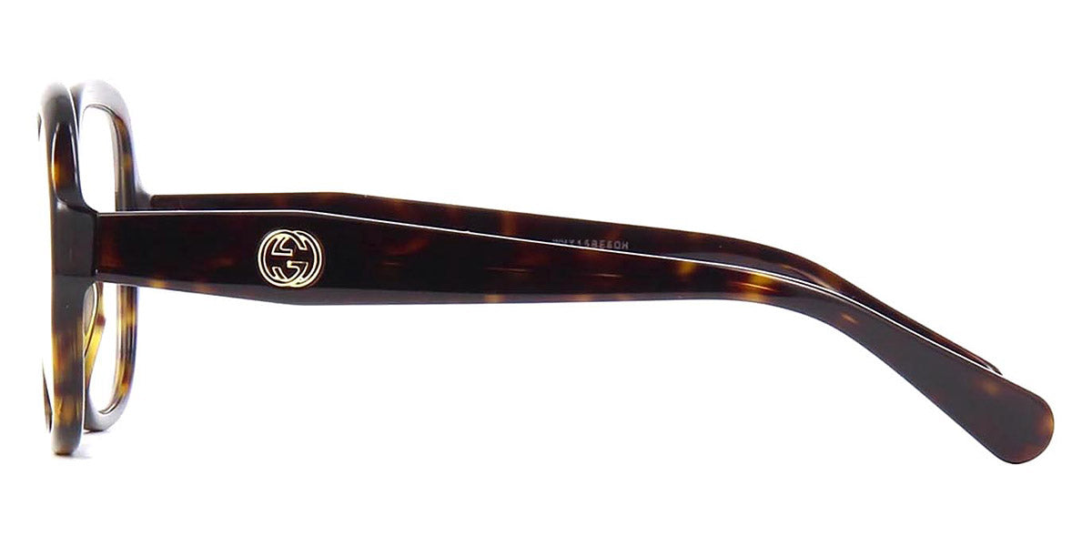 Gucci® GG0799O GUC GG0799O 002 53 - Havana Eyeglasses