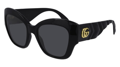 Gucci® GG0808S GUC GG0808S 001 53 - Black Sunglasses