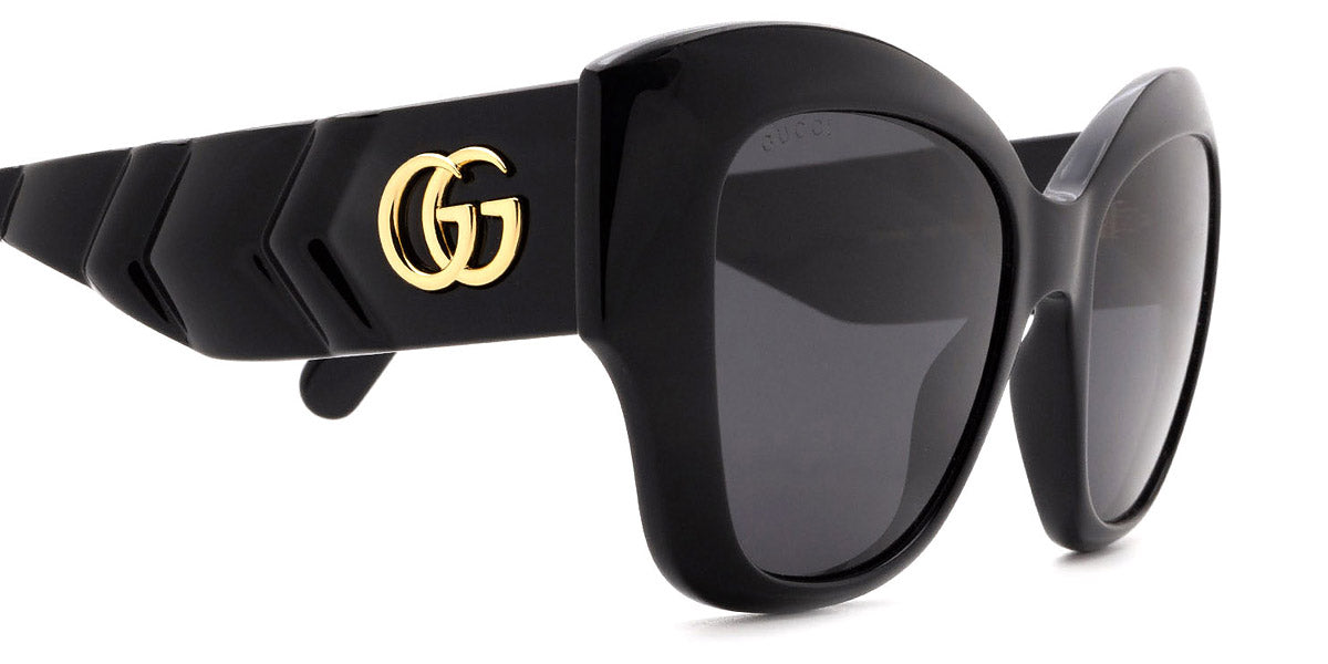 Gucci® GG0808S GUC GG0808S 001 53 - Black Sunglasses