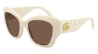 Gucci® GG0808S GUC GG0808S 002 53 - Ivory Sunglasses