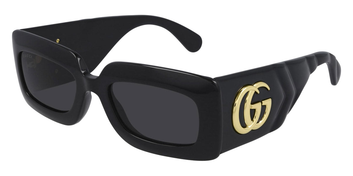 Gucci® GG0811S GUC GG0811S 001 53 - Black Sunglasses