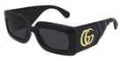 Gucci® GG0811S GUC GG0811S 001 53 - Black Sunglasses
