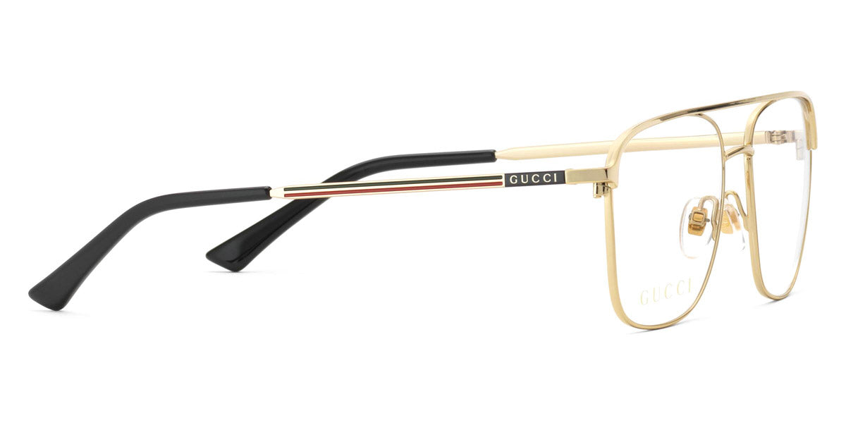 Gucci® GG0833O GUC GG0833O 002 55 - Gold Eyeglasses