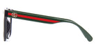 Gucci® GG0855SK GUC GG0855SK 001 56 - Black/Green Sunglasses