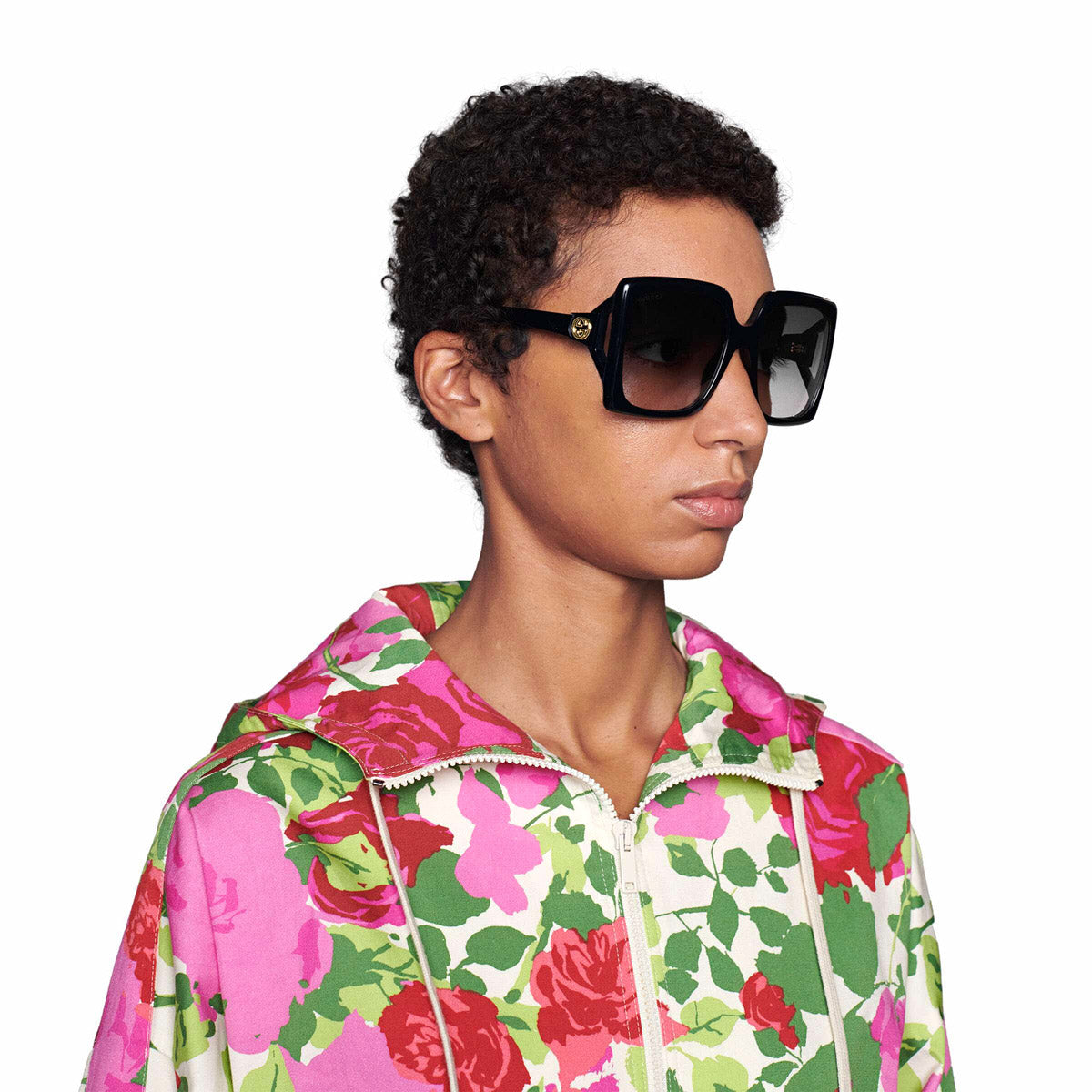 Gucci® GG0876S GUC GG0876S 001 60 - Black Sunglasses