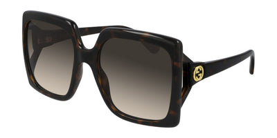 Gucci® GG0876S GUC GG0876S 002 60 - Havana Sunglasses