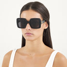 Gucci® GG0896S Sunglasses - Black / Grey