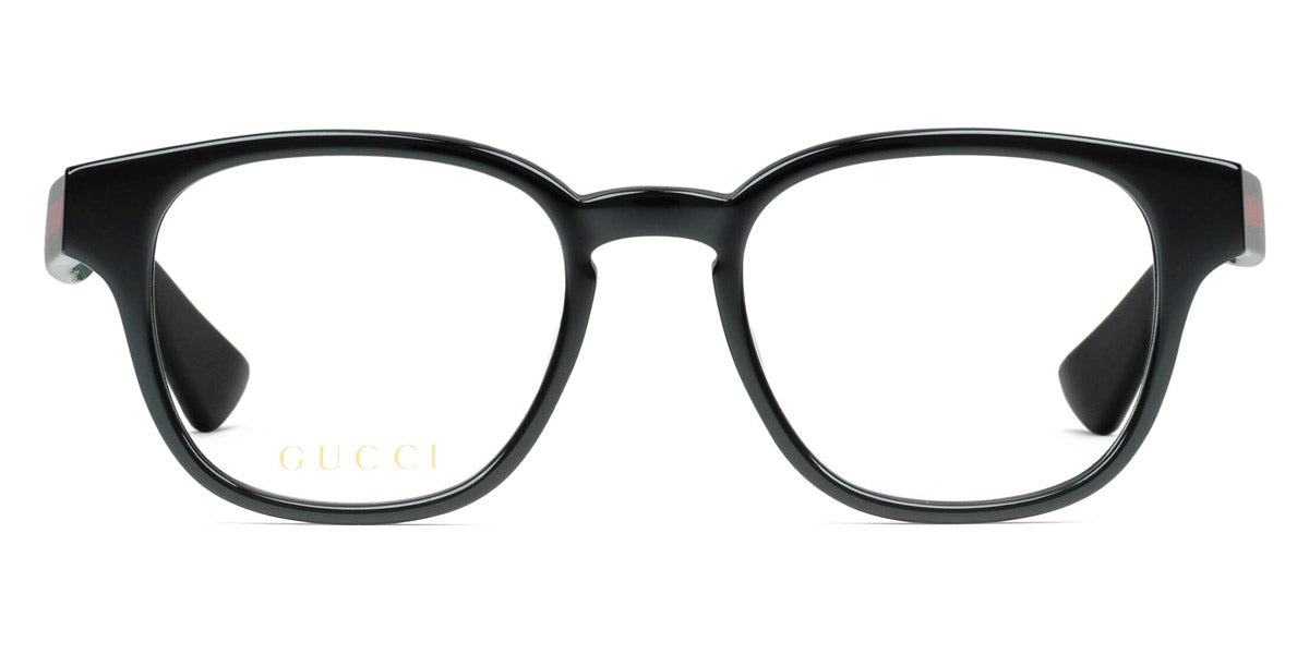 Gucci® GG0927O GUC GG0927O 001 49 - Black/Green Eyeglasses