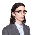 Gucci® GG0927O GUC GG0927O 002 49 - Havana/Blue Eyeglasses