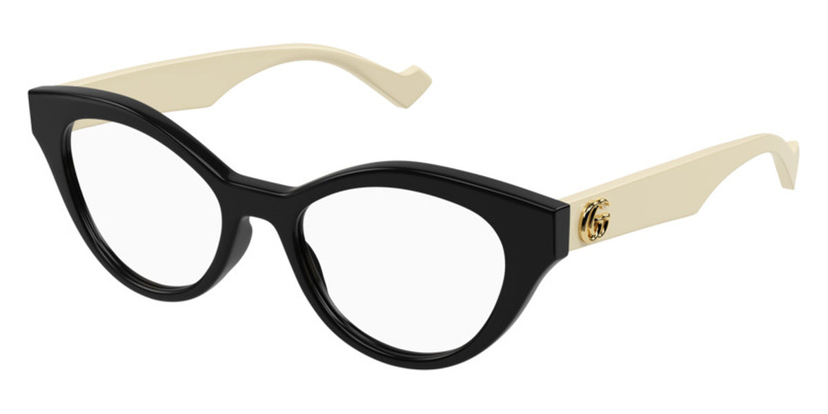 Gucci® GG0959O GUC GG0959O 002 51 - Black/White Eyeglasses