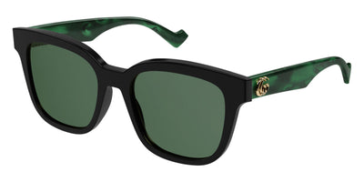 Gucci® GG0960SA GUC GG0960SA 001 55 - Black/Green Sunglasses