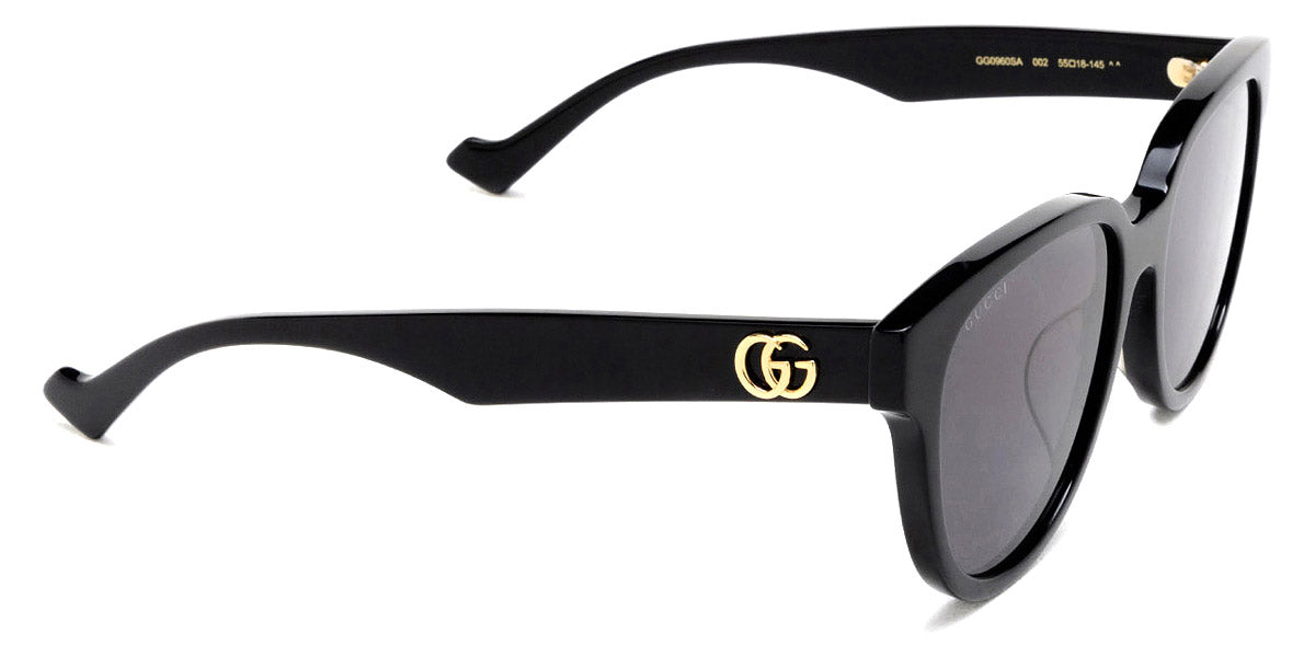 Gucci® GG0960SA GUC GG0960SA 002 55 - Black Sunglasses