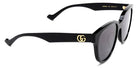 Gucci® GG0960SA GUC GG0960SA 002 55 - Black Sunglasses
