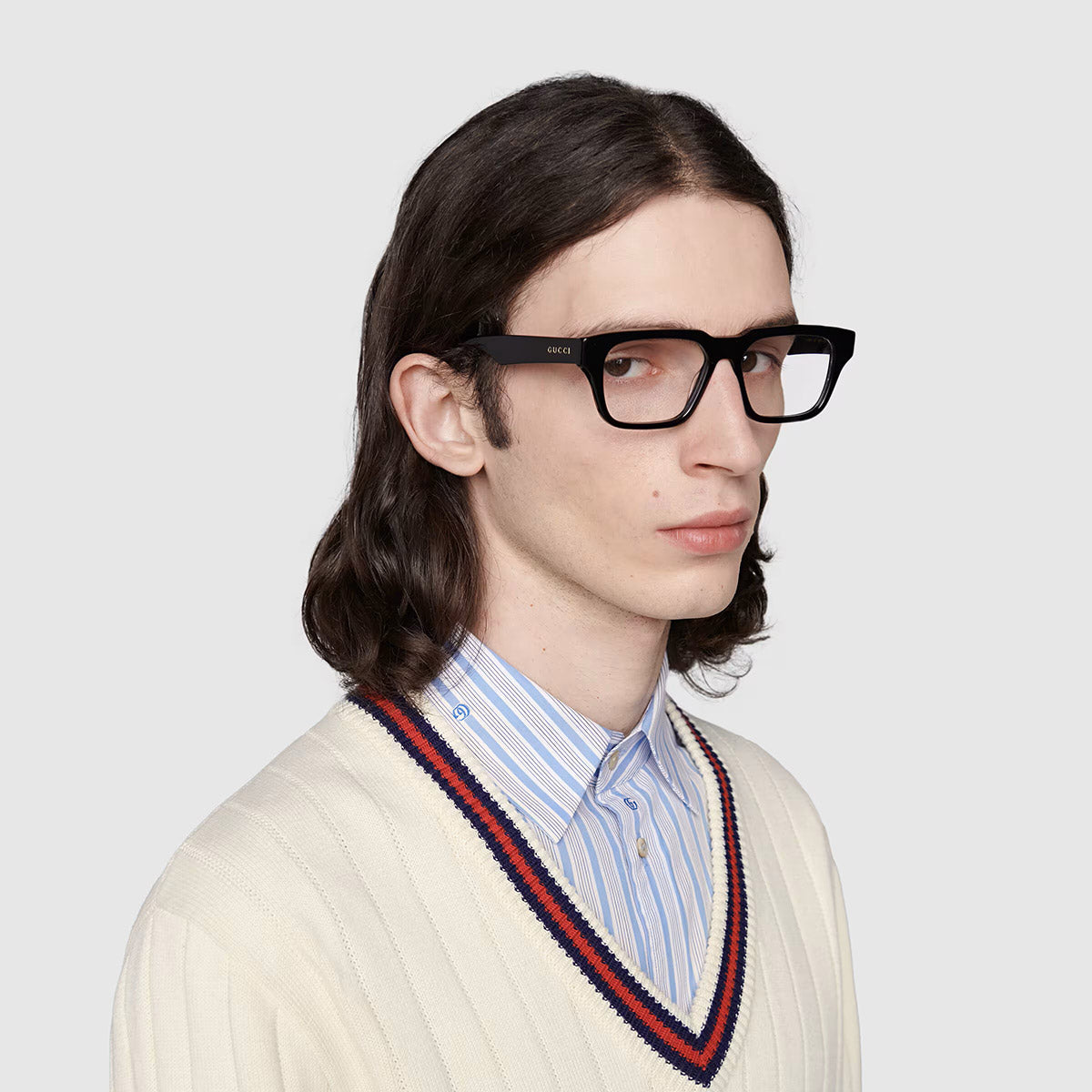 Gucci® GG0963O GUC GG0963O 001 53 - Black Eyeglasses