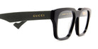 Gucci® GG0963O GUC GG0963O 005 53 - Black/Green Eyeglasses