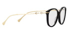 Gucci® GG0967O GUC GG0967O 001 53 - Black/Gold Eyeglasses